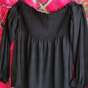 EXPRESS NWT. Off the shoulder blouse